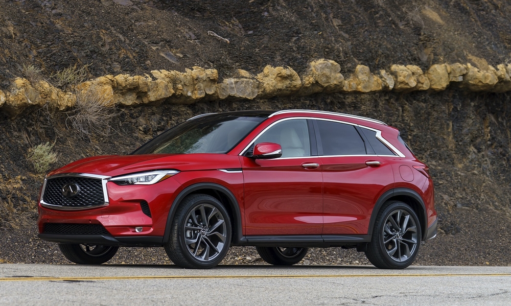 Автошторки для Infiniti QX50 2G Кроссовер 5D  (2017 - н.в.)