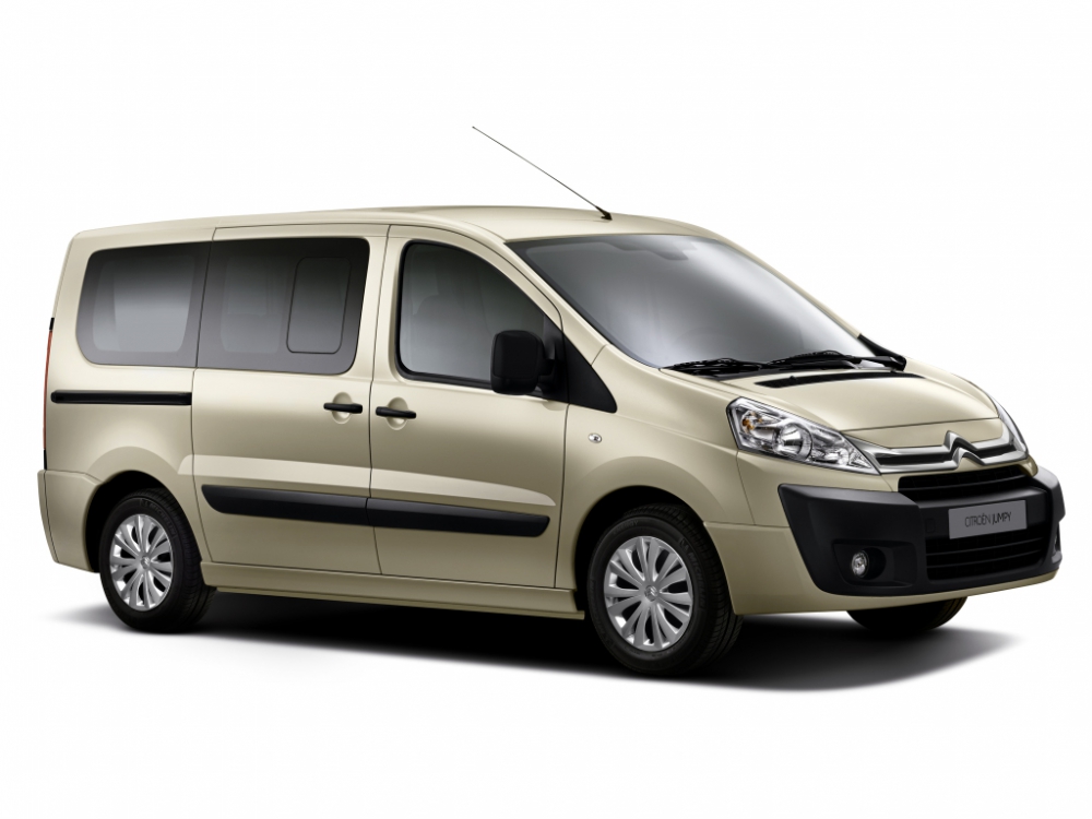 Автошторки для Citroen Jumpy 2G Минивэн 5D  (2007 - 2016) задняя шторка цельная