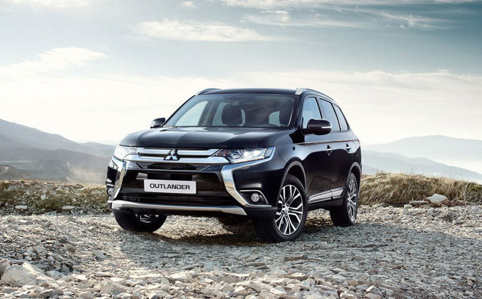 Автошторки для Mitsubishi Outlander 3G Кроссовер 5D  (2015 - 2018) Рестайлинг