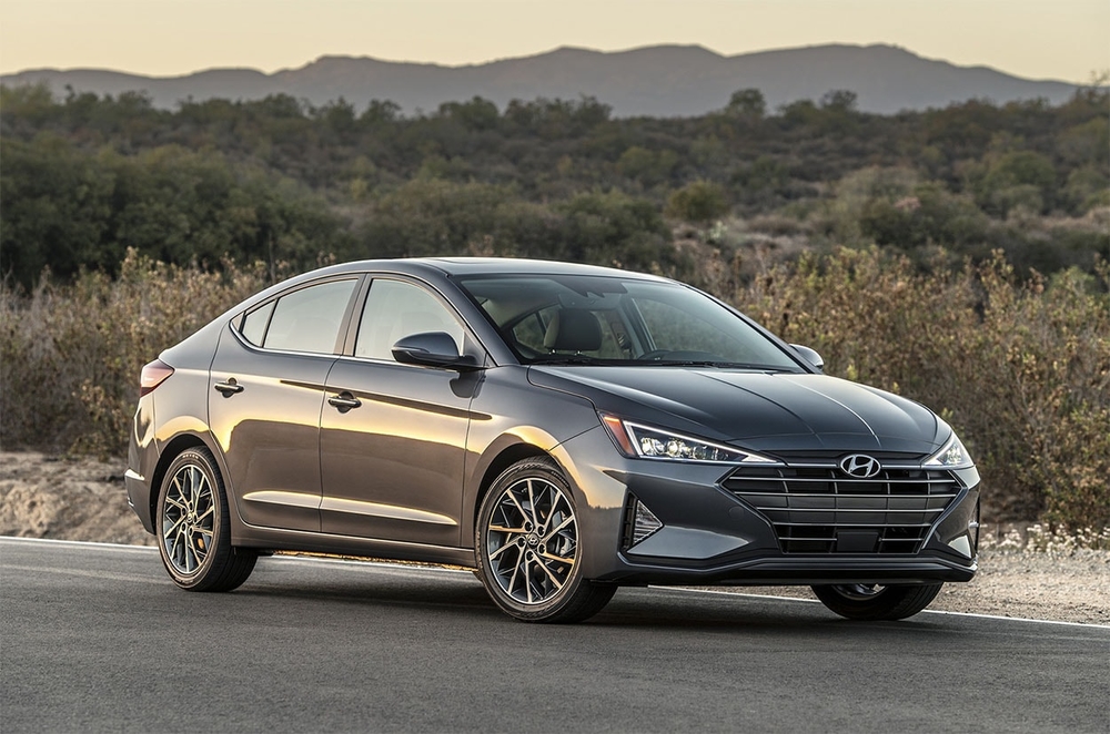 Автошторки для Hyundai Elantra 6G Седан 4D  (2018 - 2020) AD Рестайлинг