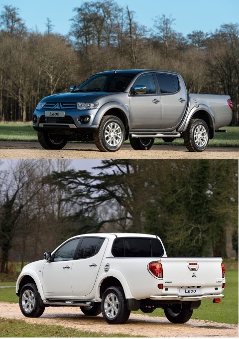 Автошторки для Mitsubishi L200 4G Пикап 4D  (2006 - 2015) С форточкой в заднем стекле