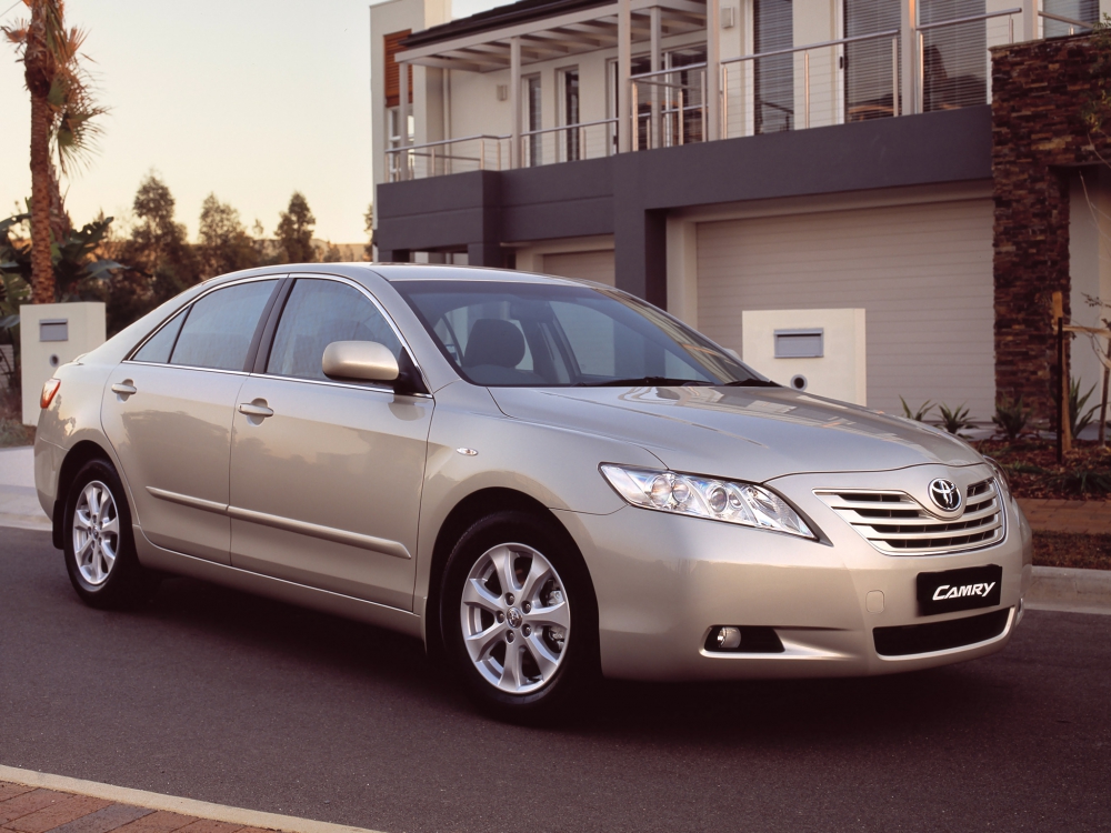 Автошторки для Toyota Camry 6G Седан 4D  (2006 - 2011) правый руль