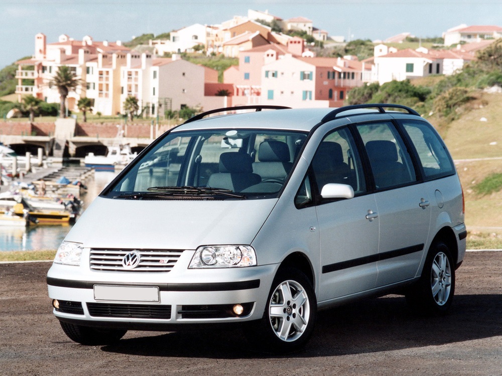 Автошторки для Volkswagen Sharan 1G Минивэн 5D  (1995 - 2003) без датчика на задней форточке