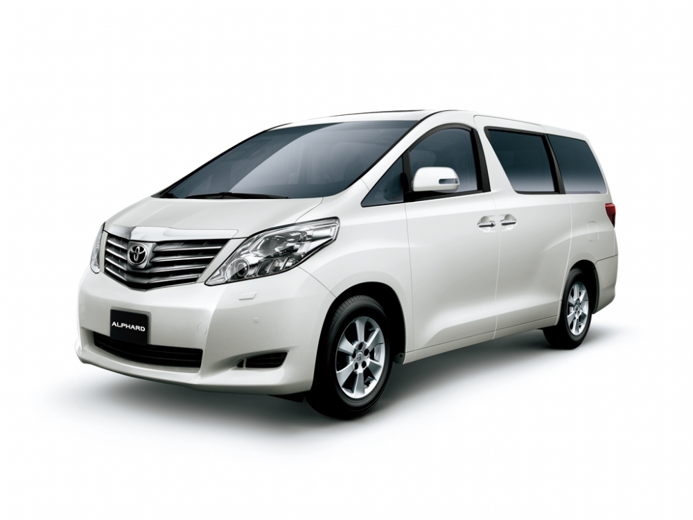 Автошторки для Toyota Alphard 2G Минивэн 5D  (2008 - 2015)