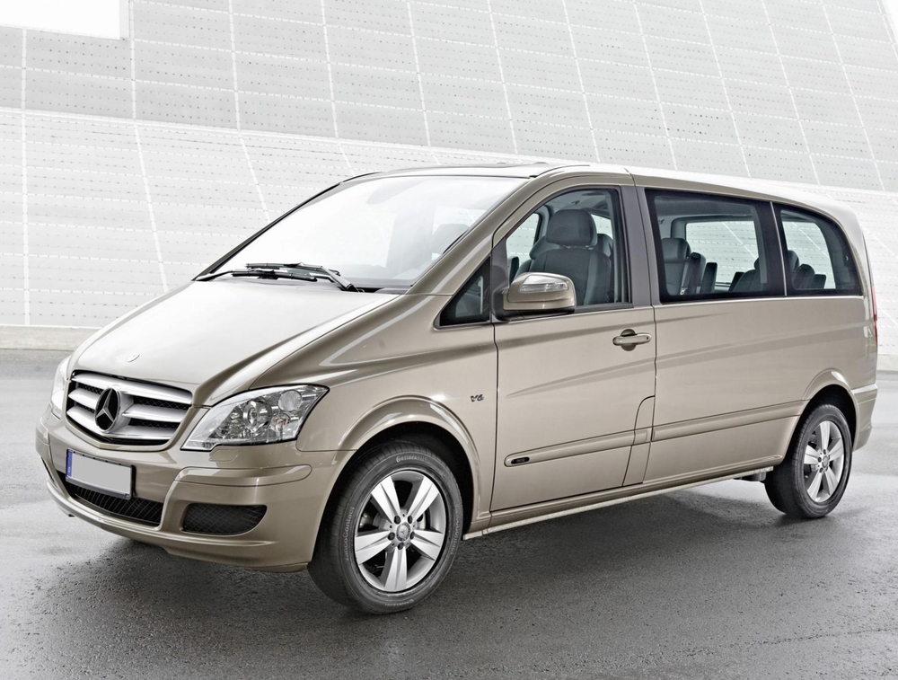 Автошторки для Mercedes-Benz Viano 2G Минивэн 5D  (2003 - 2010) W639 Короткая база Открывается одна ЗБ
