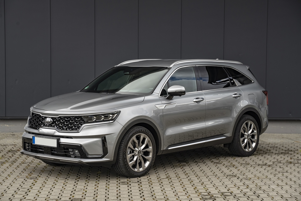 Автошторки для Kia Sorento 4G Кроссовер 5D  (2020 - н.в.) Со штатными шторками