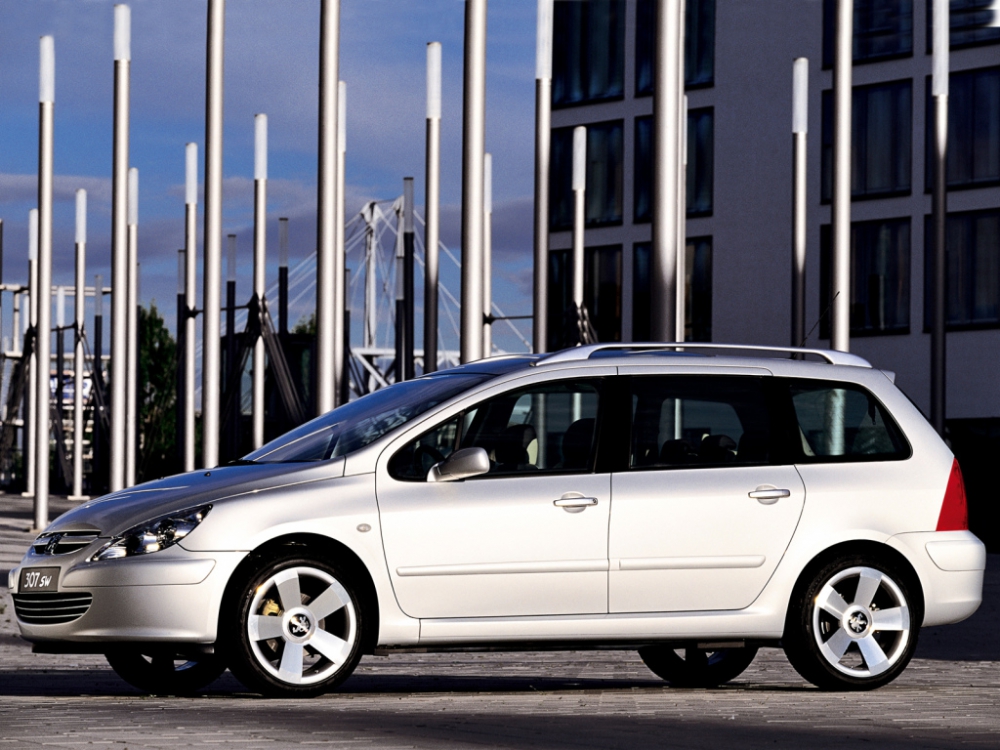 Автошторки для Peugeot 307 Универсал 5D  (2001 - 2008) SW