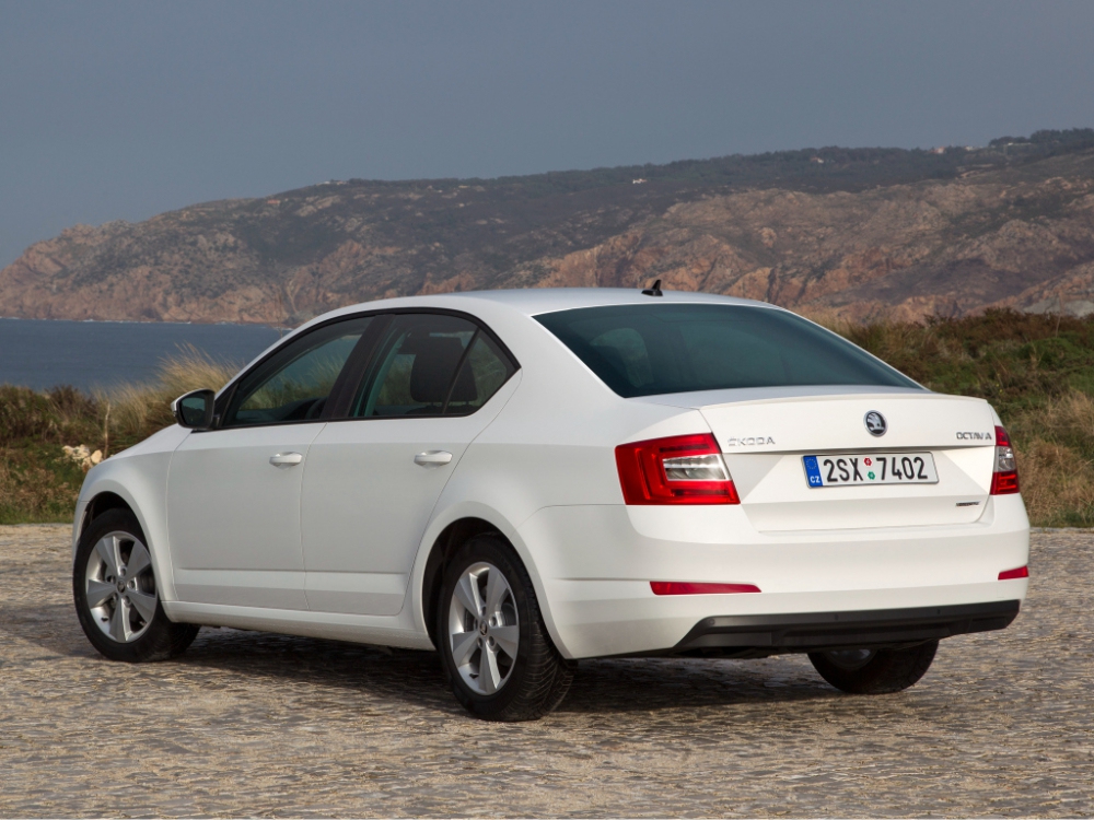 Автошторки для Skoda Octavia 3G Лифтбэк 5D  (2013 - 2017) A7 без дворника