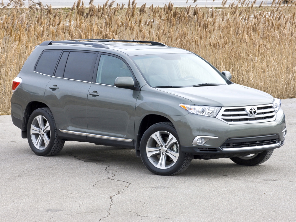 Автошторки для Toyota Highlander 2G Внедорожник 5D  (2007 - 2013)