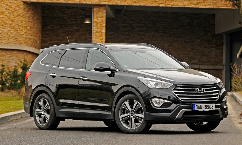 Автошторки для Hyundai Santa Fe 3G Кроссовер 5D  (2012 - 2018) Grand/LWB 7-ми местная, удлиненная DM