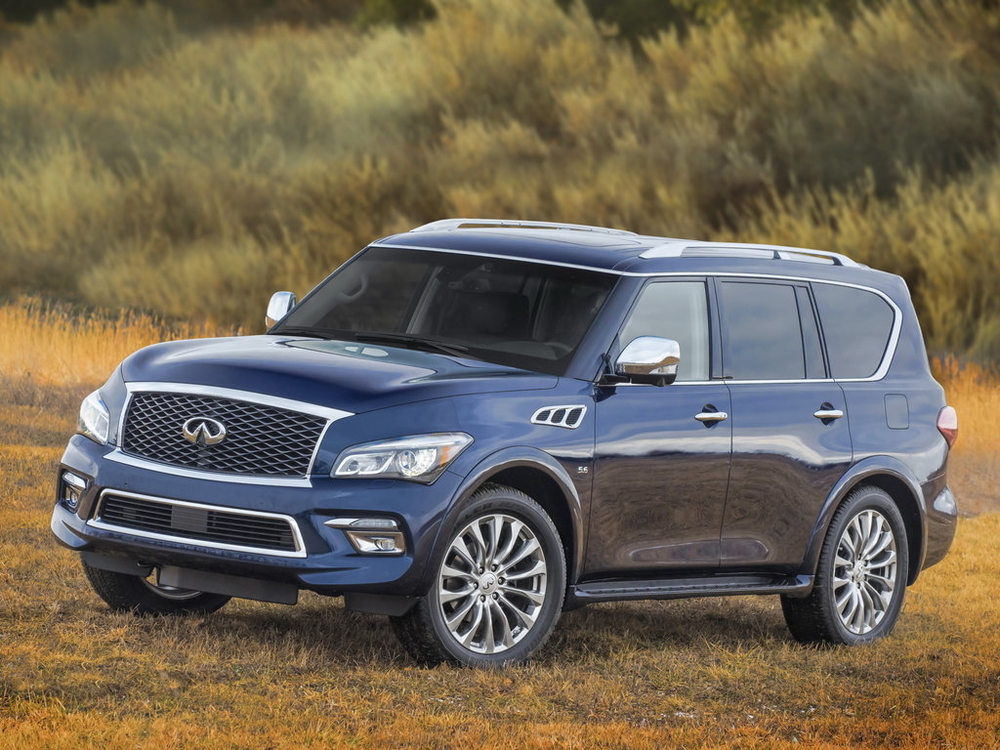 Автошторки для Infiniti QX80 1G Внедорожник 5D  (2014 - 2017) Рестайлинг