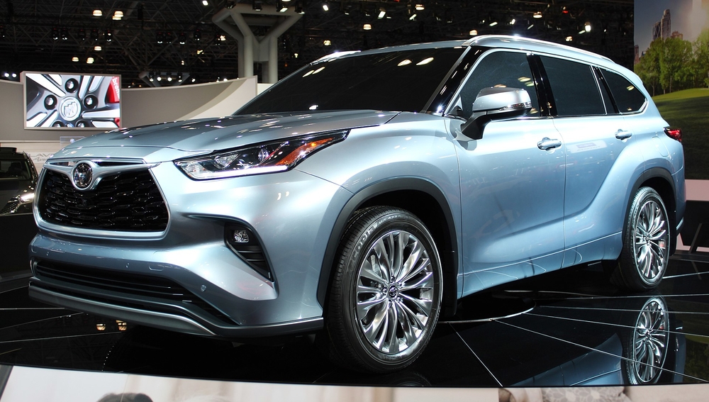 Автошторки для Toyota Highlander 4G Внедорожник 5D  (2019 - н.в.) XU70