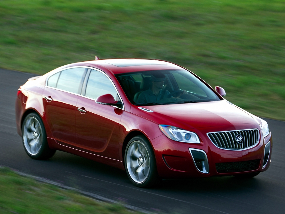 Автошторки для Buick Regal Седан 4D  (2009 - 2013) GS