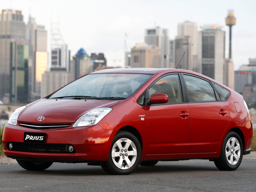 Автошторки для Toyota Prius 2G Хетчбэк 5D  (2003 - 2009) W20 правый руль