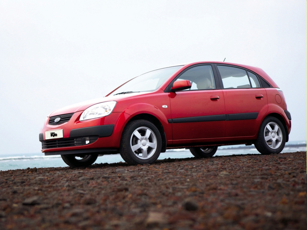 Автошторки для Kia Rio 2G Хетчбэк 5D  (2005 - 2011)