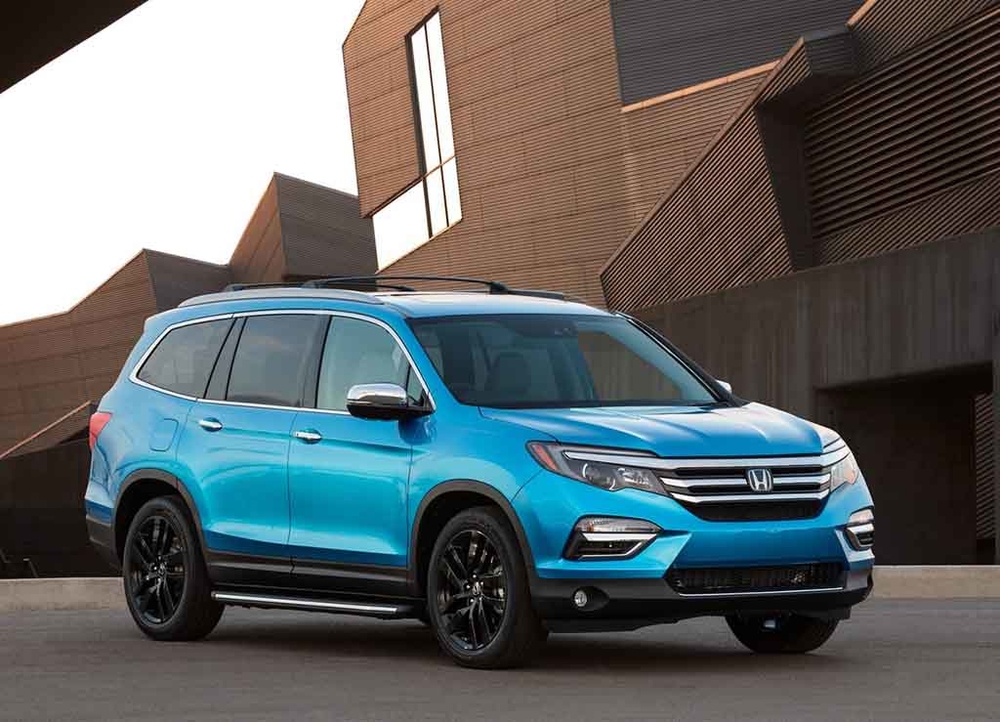 Автошторки для Honda Pilot 3G Кроссовер 5D  (2016 - н.в.) без штатных шторок
