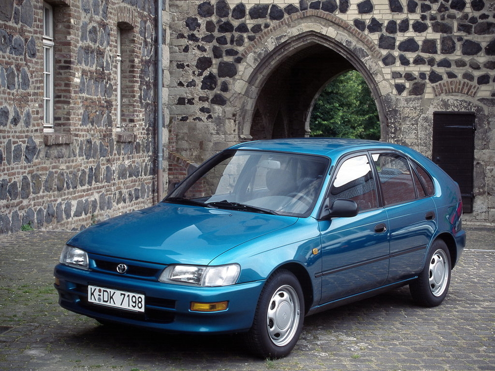 Автошторки для Toyota Corolla 7G Хетчбэк 5D  (1991 - 2002) E100