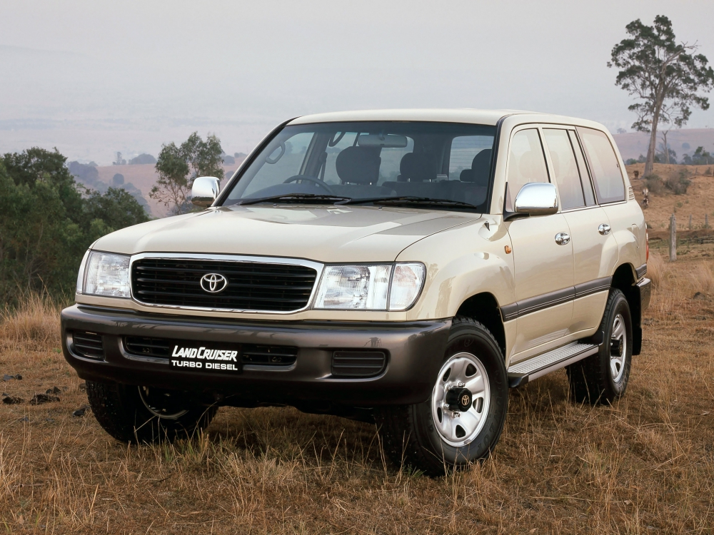 Автошторки для Toyota Land Cruiser Внедорожник 5D  (1998 - 2002) 100 J10 правый руль