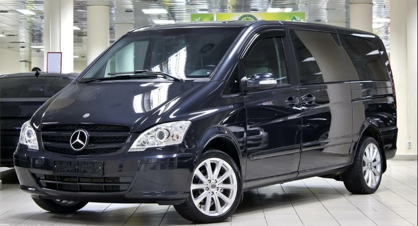 Автошторки для Mercedes-Benz Viano 2G Минивэн 5D  (2007 - 2010) W639 Короткая база Открываются две ЗБ