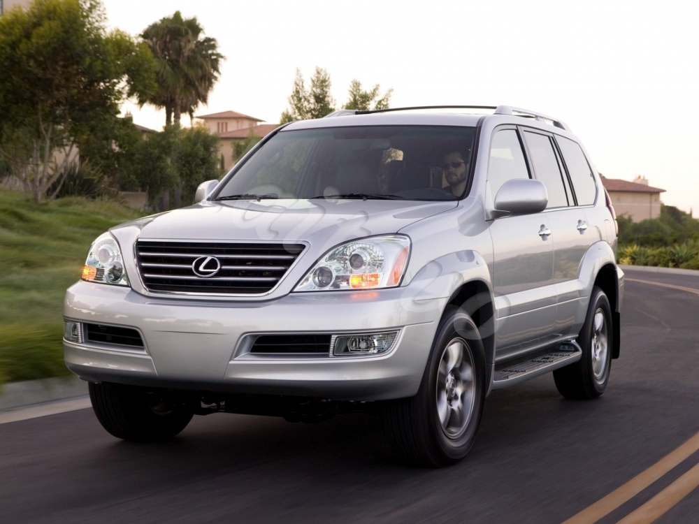 Автошторки для Lexus GX 1G Внедорожник 5D  (2002 - 2009) 470 с дворником