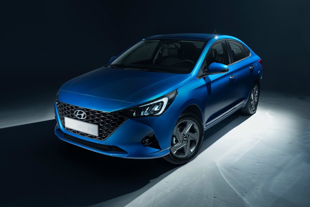 Автошторки для Hyundai Solaris 2G Седан 4D  (2020 - н.в.) HC Рестайлинг
