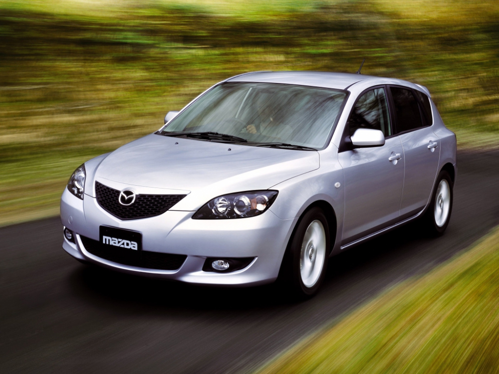 Автошторки для Mazda Axela 1G Хетчбэк 5D  (2003 - 2009) BK