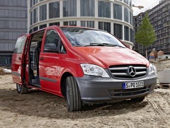 Автошторки для Mercedes-Benz Vito 2G Минивэн 4D  (2003 - 2014) W639 Средняя база Открывается одна ЗБ