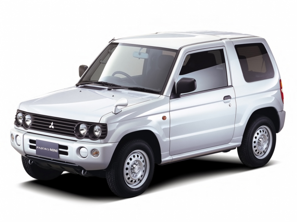 Автошторки для Mitsubishi Pajero Mini 2G Внедорожник 3D  (1998 - 2012)