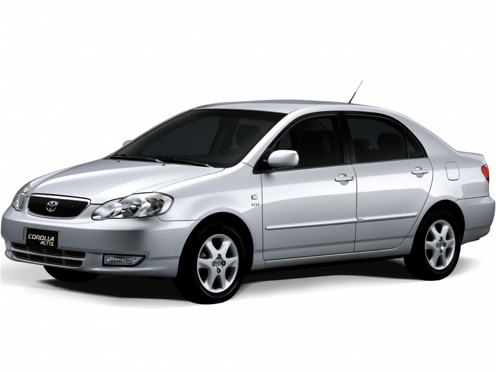 Автошторки для Toyota Corolla 9G Седан 4D  (2000 - 2006) E120 правый руль