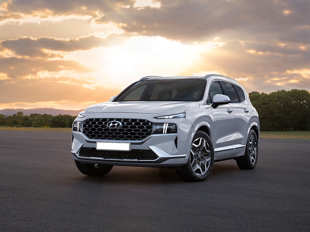 Автошторки для Hyundai Santa Fe 4G Кроссовер 5D  (2020 - 2024) Со штатными шторками (Рестайлинг)