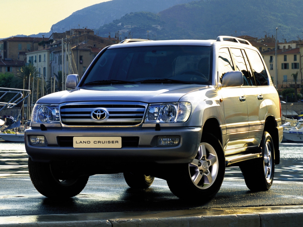 Автошторки для Toyota Land Cruiser Внедорожник 5D  (1998 - 2007) 100 бронированный