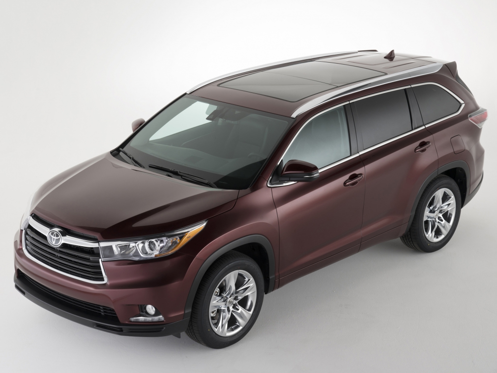 Автошторки для Toyota Highlander 3G Внедорожник 5D  (2013 - 2019)