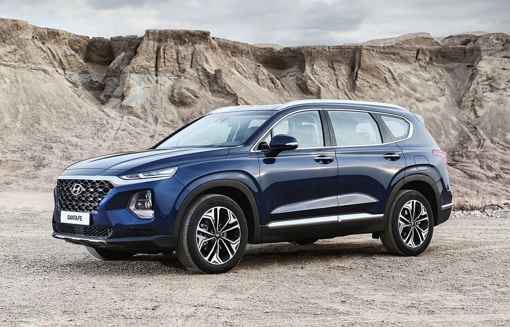 Автошторки для Hyundai Santa Fe 4G Кроссовер 5D  (2018 - 2021) Со штатными шторками