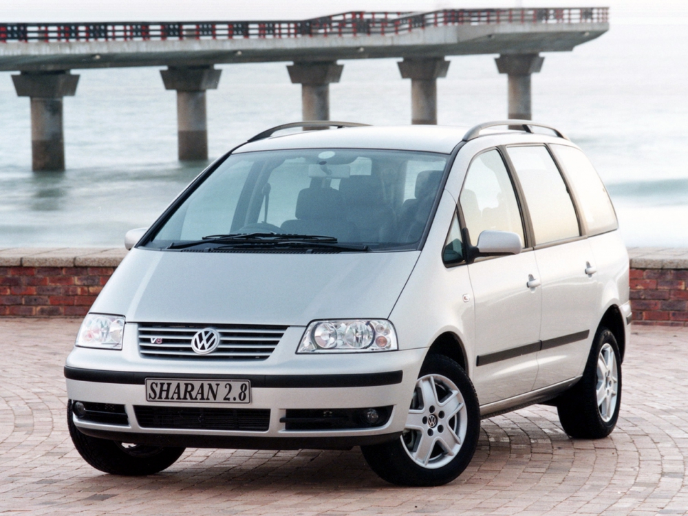 Автошторки для Volkswagen Sharan 1G Минивэн 5D  (2003 - 2010) Рестайлинг с электрическим открыванием форточек
