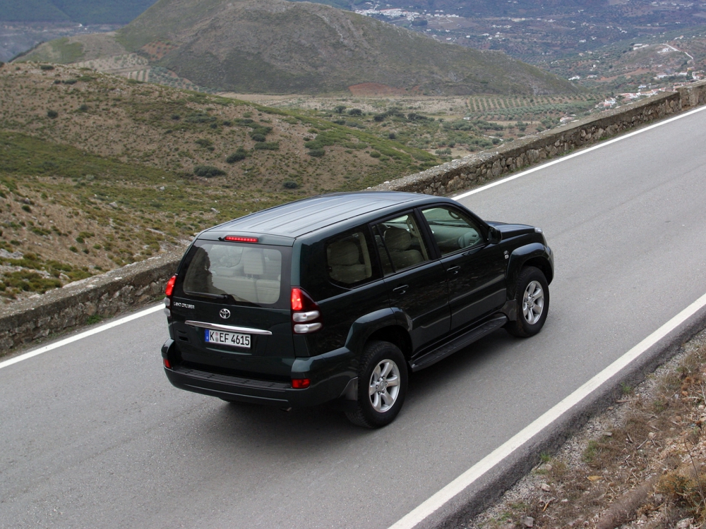 Автошторки для Toyota Land Cruiser Prado 3G Внедорожник 5D  (2002 - 2009) 120 с дворником