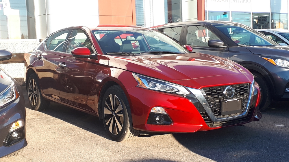 Автошторки для Nissan Altima 5G Седан 4D  (2018 - 2022) L34