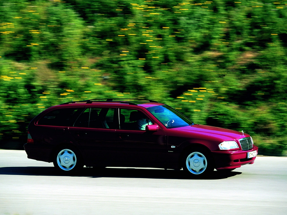Автошторки для Mercedes-Benz C-klasse 1G Универсал 5D  (1996 - 2001) S202