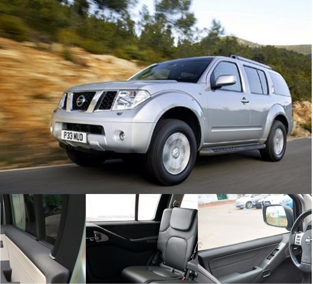 Автошторки для Nissan Pathfinder 3G Внедорожник 5D  (2004 - 2010) R51 без подлокотников