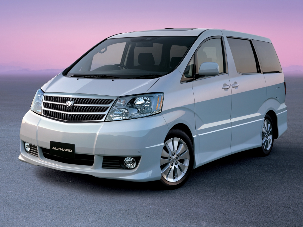 Автошторки для Toyota Alphard 1G Минивэн 5D  (2002 - 2008)