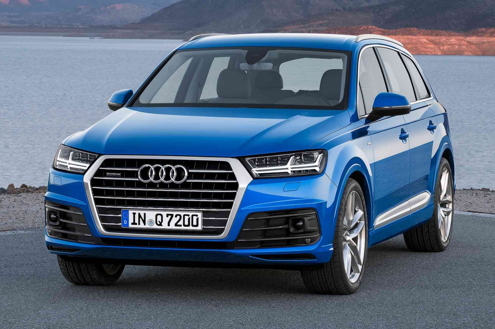 Автошторки для Audi Q7 2G Кроссовер 5D  (2015 - 2019) 4M
