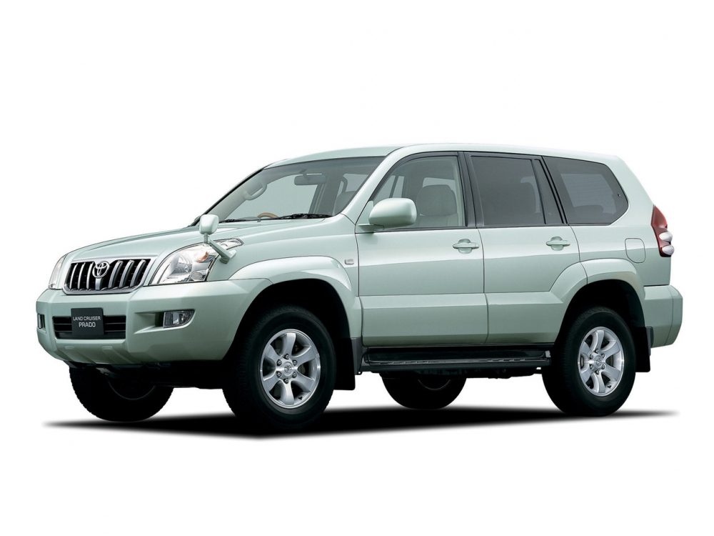 Автошторки для Toyota Land Cruiser Prado Внедорожник 5D  (2003 - 2009) 120 J12 правый руль