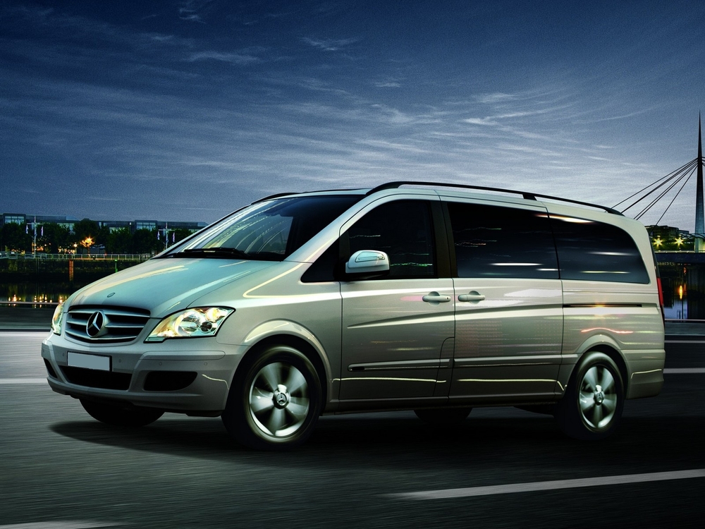 Автошторки для Mercedes-Benz Viano 2G Минивэн 5D  (2010 - 2014) W639 Длинная база Открываются две ЗБ Рестайлинг