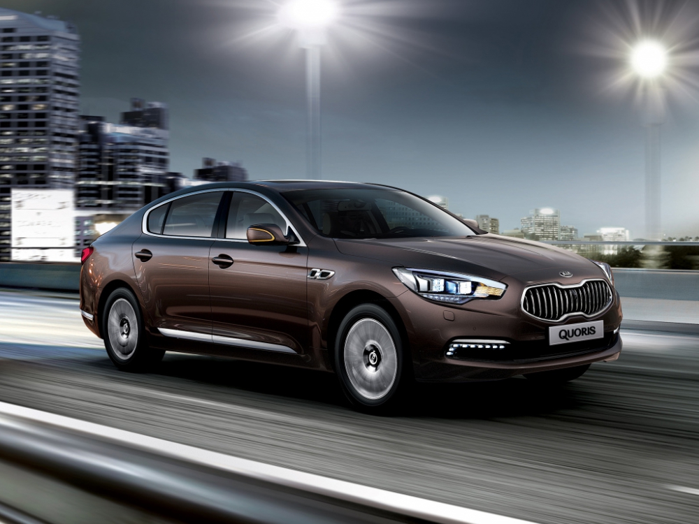 Автошторки для Kia Quoris 1G Седан 4D  (2012 - 2014)
