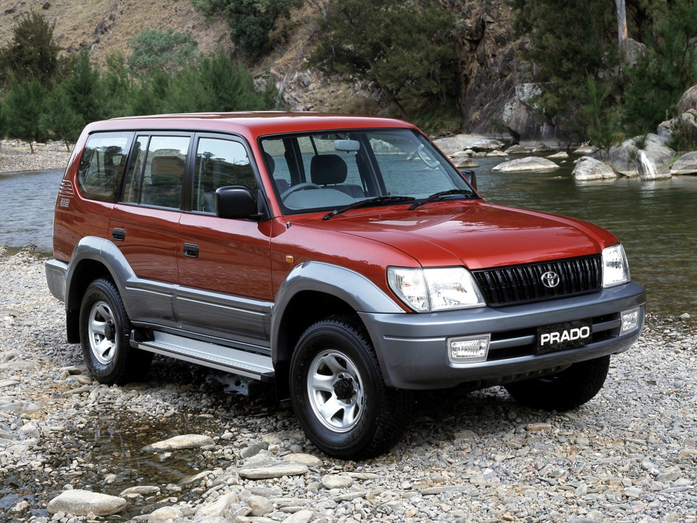 Автошторки для Toyota Land Cruiser Prado 2G Внедорожник 5D  (1996 - 2003) 90