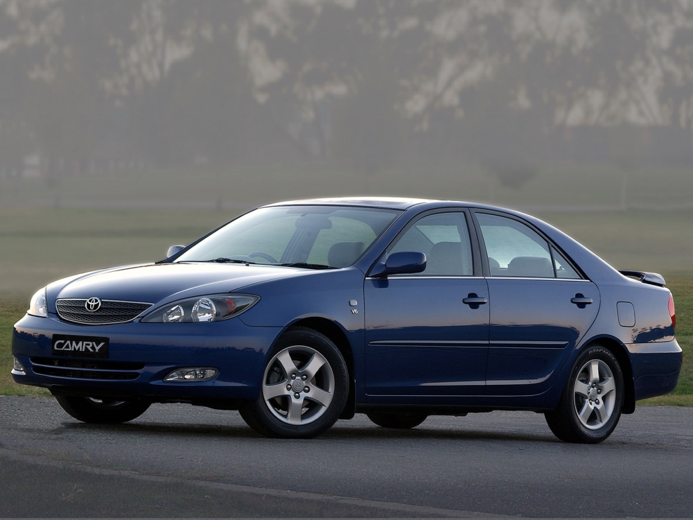 Автошторки для Toyota Camry 5G Седан 4D  (2001 - 2004) правый руль
