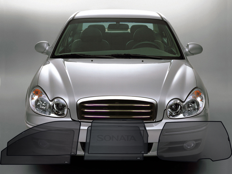 Автошторки для Hyundai Sonata 4G Седан 4D  (2001 - 2012) EF