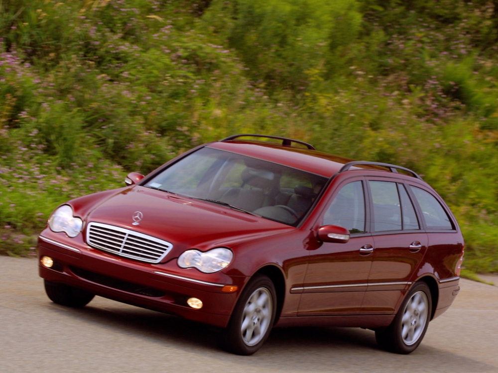 Автошторки для Mercedes-Benz C-klasse 2G Универсал 5D  (2001 - 2007) S203