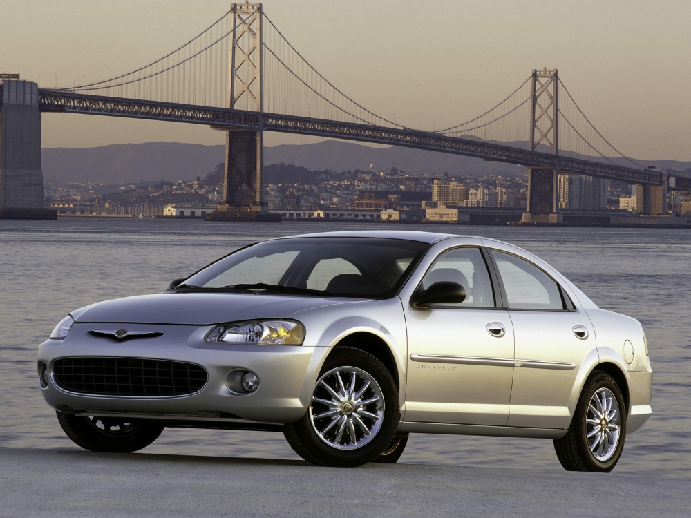 Автошторки для Chrysler Sebring Седан 4D  (2000 - 2006) JR