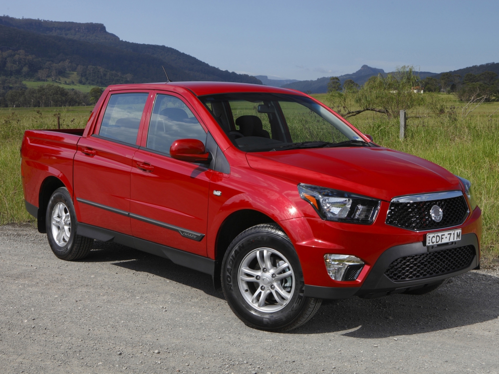 Автошторки для Ssang Yong Actyon 2G Пикап 5D  (2012 - н.в.) Sports