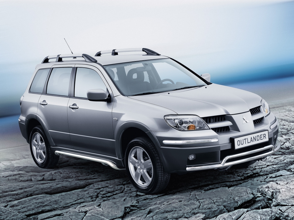 Автошторки для Mitsubishi Outlander 1G Кроссовер 5D  (2003 - 2007)